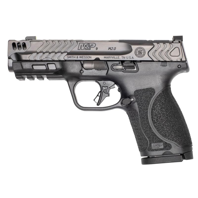 M&P M2.0 Compact Carry Comp | 9mm, 4.22" Ported Barrel, Optics Ready, Front Night Sight, Two 15rd Magazines, Model 13989