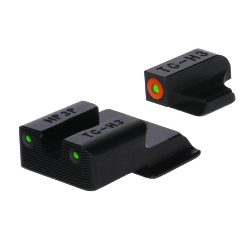 Tritium Pro, Sight Set, For S&W Bodyguard, Green Tritium, Orange Ring on Front Sight TG-TG231MP2C