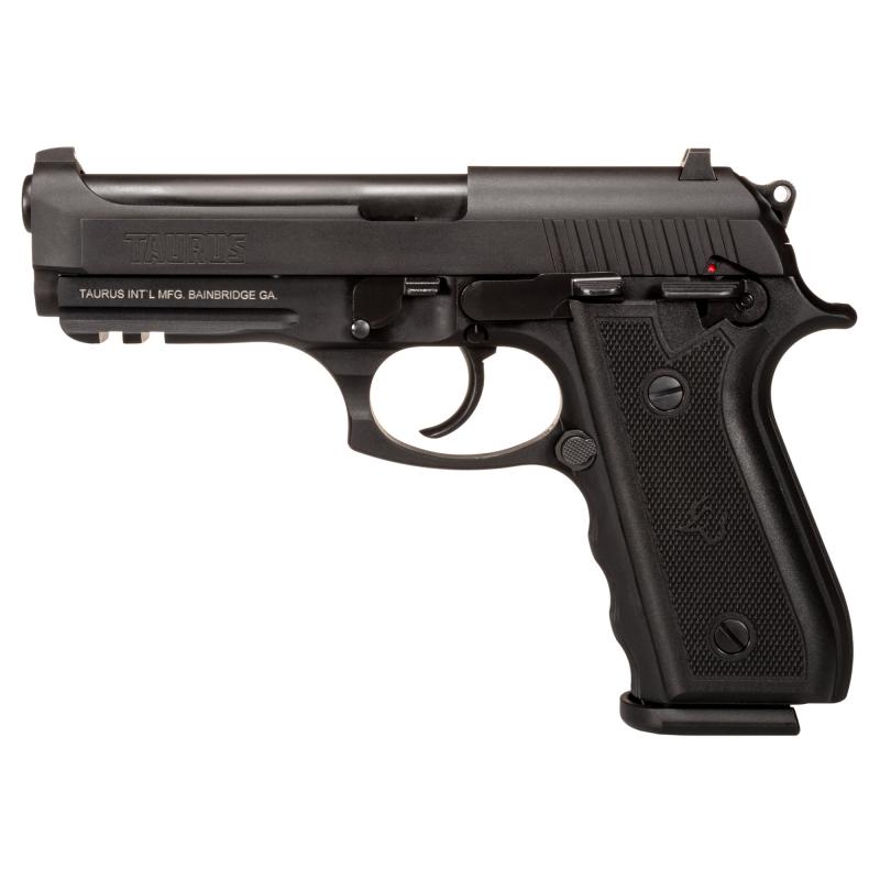 917C, Double Action/Single Action, Semi-automatic, Metal Frame Pistol, Compact, 9MM, 4.3" Barrel, Matte Finish, Black, Manual Safety, Adjustable Rear Sight & Ramp Front Sight, 18 Rounds, 2 Magazines 1-917C41