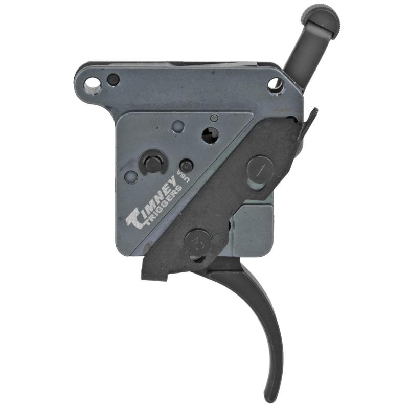 "The Hit" Curved Trigger For Remington 700, Black Finish, Adjustable from 8oz.-2Lbs THE-HIT