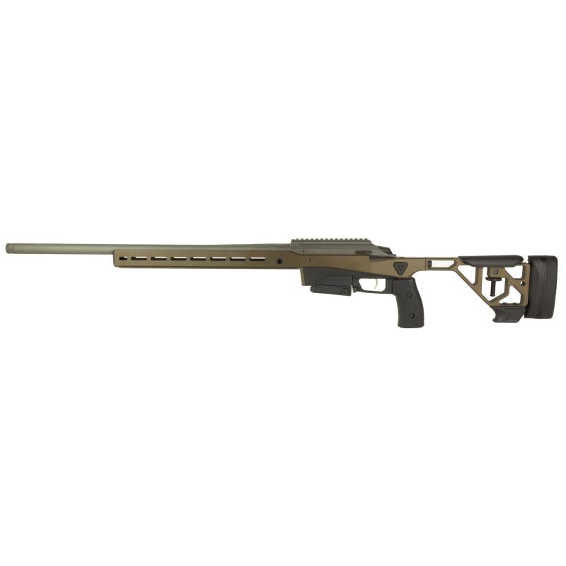 T3X Ace Target, Bolt Action Rifle, 223 Remington, 24" Threaded Barrel, 5/8-24 Thread Pitch, Modular Chassis, Cerakote Finish, Bronze, 10 Rounds JRTXATM31224
