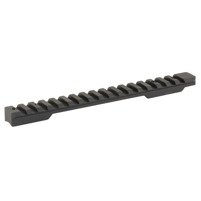 Picatinny Base, Fits Savage Long Action with Accutrigger, 8-40 Screws, 20 MOA, Anodized Finish, Black PLM258725