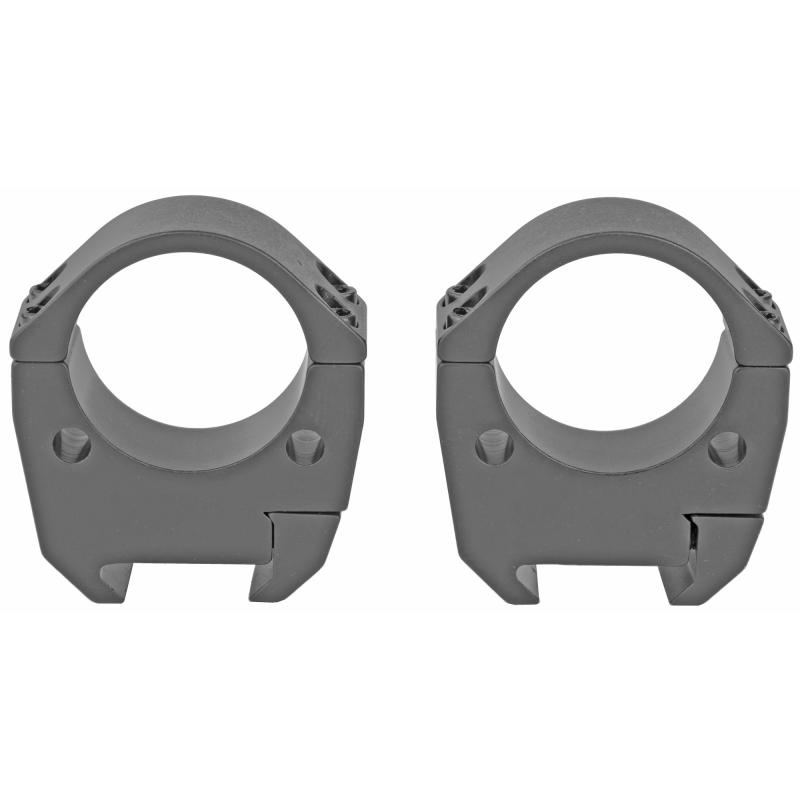 Modern Sporting Rings, Fits Picatinny Rail System, 30mm High, Black, Alloy TMS30H