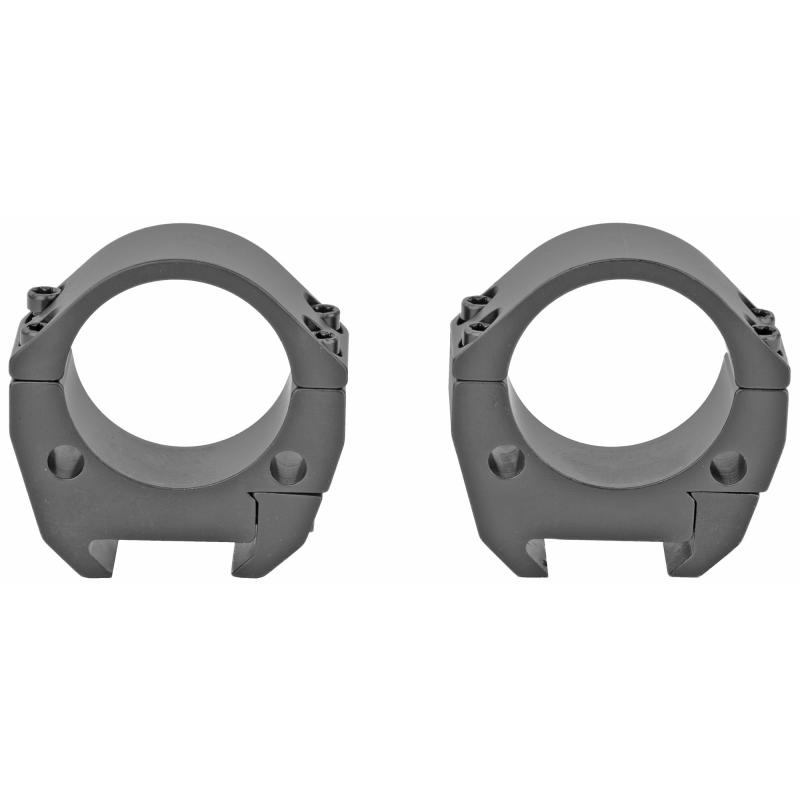 Modern Sporting Rings, Fits Picatinny Rail System, 30mm Low, Black, Alloy TMS30L