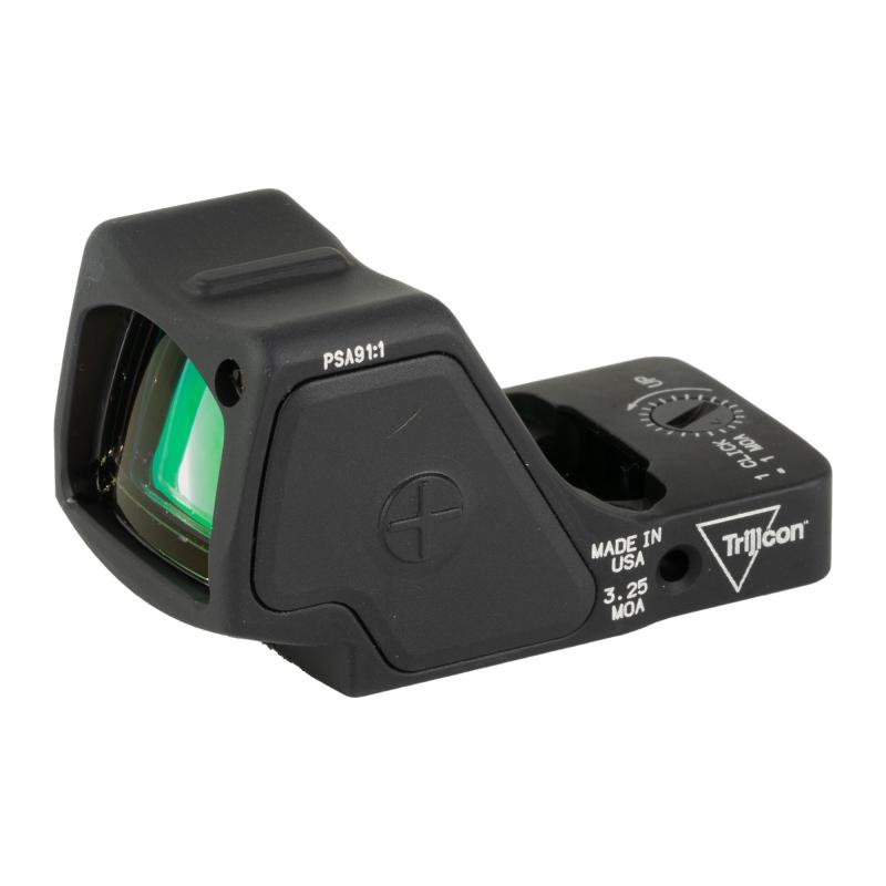 RMR HD Reflex Sight | 55 MOA Segmented Ring w/3.25 MOA Dot, Matte Finish, Black, Forward Facing Light Sensor RMHD1-C-3200002