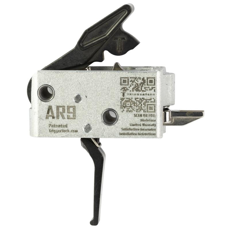 Duty, Flat Trigger, Two Stage, 3.5LB Pull, Fits AR-9, Anodized Finish, Black AH9-TDB-33-NNF