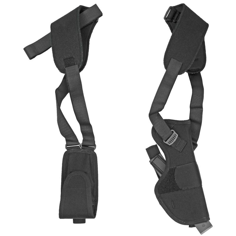 Pro-Pak Vertical Shoulder Holster Size 1 for 3-4 Inch Barrel Medium Automatics Black Right hand