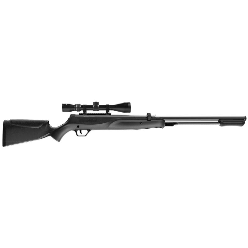 SYNERGIS Air Rifle,.177 Pellet, 1200 Feet Per Second, 12Rd, Black Finish, Includes 3-9x40 Scope, 2-Stage Trigger and Two 12-Round RapidMag Pellet Magazines, LockDown Picatinny Mounting Rail, Under-Lever Charging System, T.N.T Piston 2251323