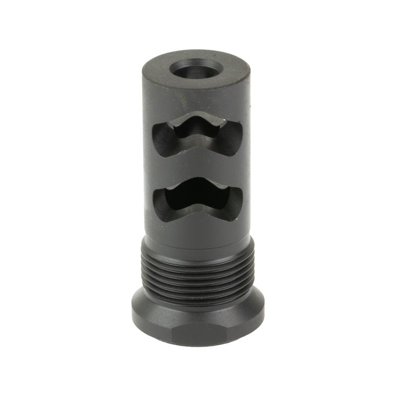 Muzzle Brake, Rapid Thread, Black, .30 CAL, 5/8X24, Includes Shims & O-Ring SP-RTMBFB-30