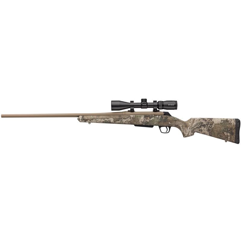 XPR, Bolt Action, 6.5 Creedmoor, 22" Barrel, Flat Dark Earth Finish, True Timber Strata Stock, Vortex Crossfire II 3-9x40 Included, 3 Round 535740289