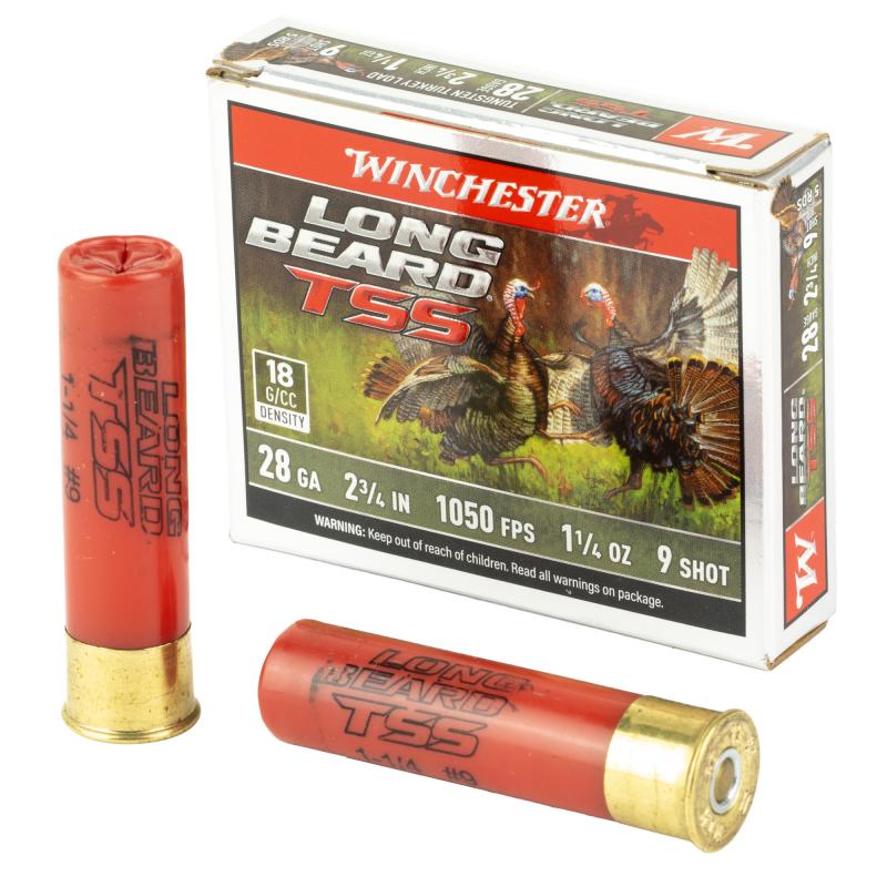 Long Beard TSS, 28 Gauge, 2.75", #9, Shotshell, 10 Round Box LBTSS289
