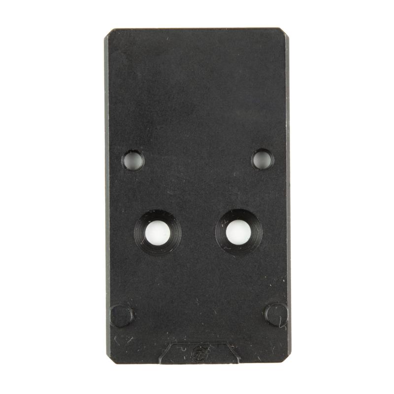 Optic Mount, Fits GLOCK 19 MOS, Converts MOS Footprint to Trijicon RMR/Holosun 507, Nitride Finish, Black GL-OM001-SM-1RMR