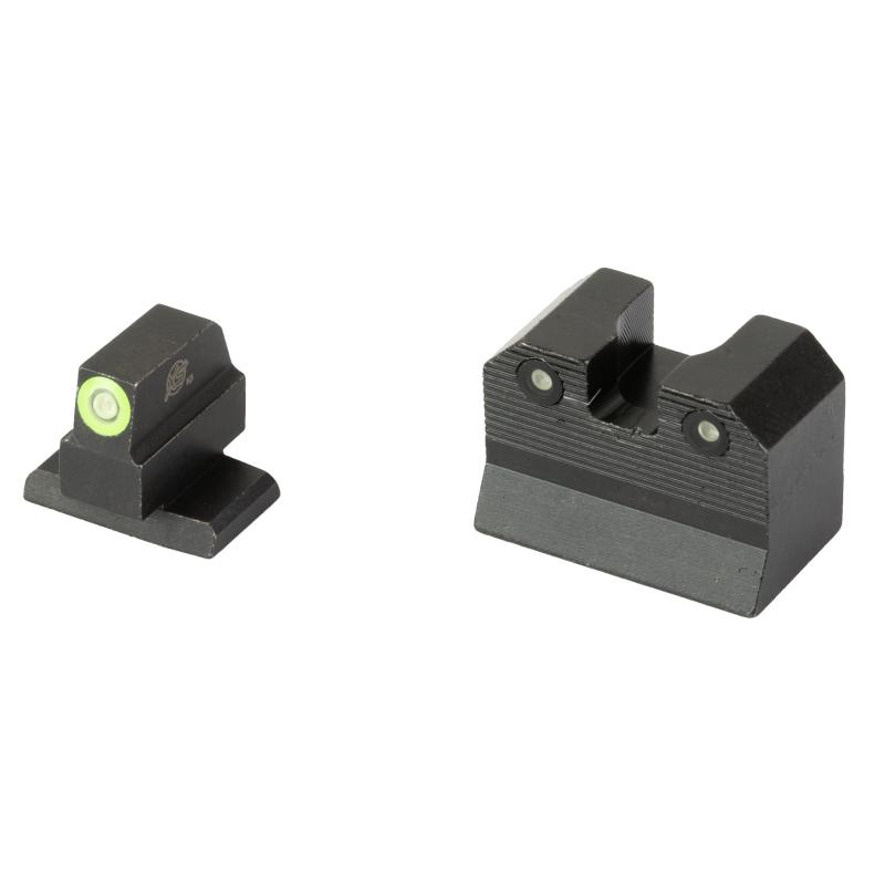 R3D, 2.0, Tritium Night Sight, For HK VP9, Suppressor Height, Green Front Outline, Green Tritium Front/Rear HK-R202P-6G