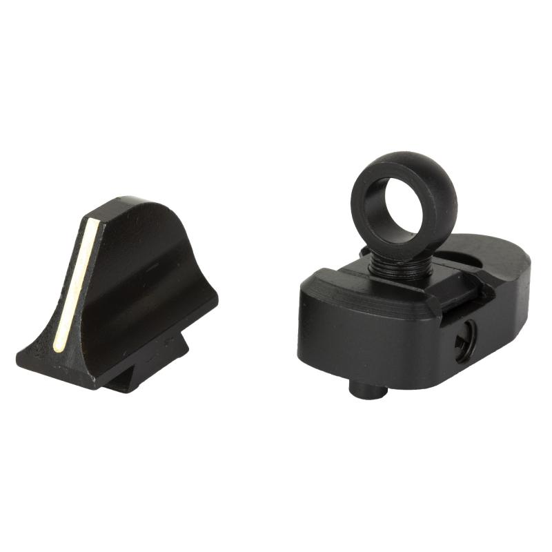 Ghost Ring Dovetail Sight, White Stripe, Fits Henry .45-70 with Round Barrel HN-0002-5