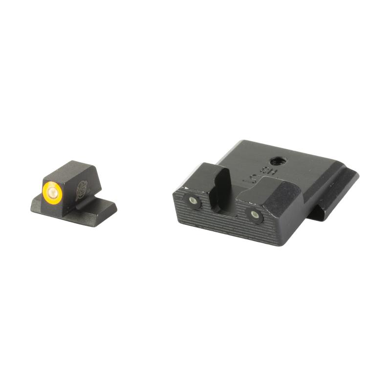 R3D 2.0, Tritium Night Sight, Fits S&W M&P Shield OR, Orange Front Outline, Green Tritium Front/Rear SW-R204P-6N