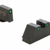 Optic Compatible Sets for Glock, Sight, Front/Rear, Fits All Glocks, GrnTri, Blk, Front/Rear GL-813