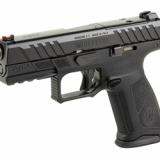 APX, A1 Full Size, Semi-automatic, Striker Fired, Full Size, 9MM, 4.25", Black, 15 Rounds, 2 Magazines, Optic Ready, Trigger Safety, Fiber Optic, Polymer JAXA1F915FO