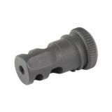 Muzzle Brake, 556NATO, 1/2X28 Thread Pitch, Fits 51T Mount, SCARmor Finish, Black 64132