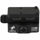 QD Mount, AD-RMR, Fits Trijicon RMR, Lightweight, Co-Witness Height, Black AD-RMR-LW-10-STD