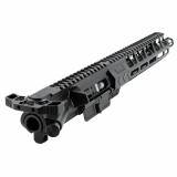 WORKHORSE, Complete Upper Receiver, 556NATO, 10.5" Barrel, Fits AR-15, M-Lok Handguard, Anodized Finish, Black, Includes Bad Rack-15 C Ambidextrous Charging Handle and AR15/M16 BCG WH-UR10.5B-Y-15C