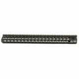 KMR Alpha, 5.56, Rail, Black, Keymod Compatible, Fits AR Rifles, 17" BCM-KMR-A7-556-BLK