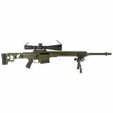 MRAD Deployment Kit, Bolt Action Rifle, Comes With 338 Lapua And 7.62x51 NATO Barrel, 2 Port Muzzle Brake, OD Green Cerakote Finish, Folding Adjustable Stock, Adjustable Cheek Rest, Magpul MOE Grip, Comes With Five 338Laupa Magazines and Five 7.62x51 NAT