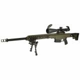 MRAD Deployment Kit, Bolt Action Rifle, Comes With 338 Lapua And 7.62x51 NATO Barrel, 2 Port Muzzle Brake, OD Green Cerakote Finish, Folding Adjustable Stock, Adjustable Cheek Rest, Magpul MOE Grip, Comes With Five 338Laupa Magazines and Five 7.62x51 NAT