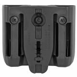 Double Mag Case for Double Stack Magazines 9mm/.40/.45 Matte Finish Black