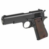 1911-22 A1, Semi-automatic, Polymer Frame Pistol, 22 LR, 4.25" Barrel, Matte Finish, Black, Brown Composite Grips, 10 Rounds 051063490