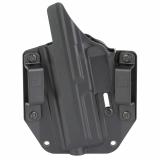 BCA, OWB Concealment Holster, 1.5" Belt Loops, Fits HK VP9/VP9 Tactical, Right Hand, Black, Polymer, Does not fit VP40 BC10-1006