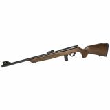 RB22, Bolt Action Rifle, 22LR, 18" Barrel, Blued Finish, Adjustable Sights, Wood Stock, 10 Rounds, 1 Magazine RB22L1811WD