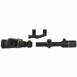 BTC35 V2/RT6, Thermal Optic/Rifle Scope Combo, BTC35 V2 Thermal Clip On, 1X, 35mm Objective, Matte Finish, Black, Burris RT6, 1-6X24mm, Ballistic AR Reticle, 30mm Main Tube, Matte Finish, Black 300674
