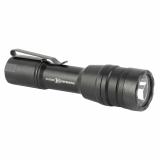 MCH Duty, High-Output Handheld Light, 1,800 Lumens, 50,000 Candela, Tool Steel Bezel Ring, 5 Mode Programmable Output, 3 ND Protectors, Accepts 18350 and CR123A Batteries, Black CD2203-DF-P-BLK