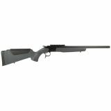Scout V2, Single Shot Rifle, 360 Buckhammer, 22" Threaded Barrel, Matte Finish, Black, Scope Rail, Synthetic Stock, Gray, 1 Round CR4440