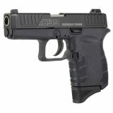 DB9, 9MM, 3" Barrel, Polymer Frame, Black Finish, Fixed Sights, 6Rd, 1 Magazine DB0200P001