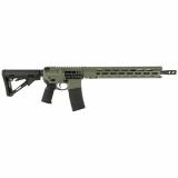 DB15, Semi-automatic Rifle, AR-15, 223 Remington/556NATO, 16" Barrel, Cerakote Finish, Jungle Green, Black Furniture, 15" MLOK V4 S Rail, Magpul MOE-K2 Grip, Magpul CTR Stock, 30 Rounds, 1 Magazine 1784K791