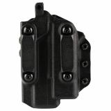 Quantico Undercover, Outside Waistband Holster, Right Hand, Fits Glock 17 With or Without TLR7, Kydex Construction, Matte Finish, Black 218KA6VZ0