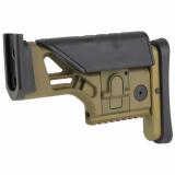 SSR Rear Stock, Adjustable Length of Pull and Cheek Height, Fits FN SCAR 16S/17S, Flat Dark Earth 20-100567