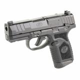 Reflex MRD, Semi-automatic Pistol, Polymer Frame, Internal Hammer Fired, Single Action Only, Micro Compact, 9MM, 3.3" Cold Hammer Forged Barrel, PVD Finish, Black, Optics Ready, Manual Safety, Tritium Front Sight, 2 Dot Rear Sight, 2 Magazines, (1) 15 Ro