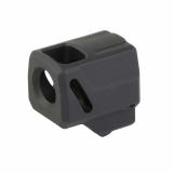 EXOS-525, Compensator, 9MM, Compatible with Sig Sauer P365/XL, Anodized Finish, Black FF-P-A-COMP-SS-S-01