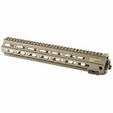 Super Modular Handguard Rail MLOK MK8 13 Inch Desert Dirt