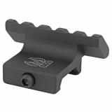 45 Degree Offset Accessory Rail Black