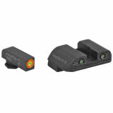 GLOCK AMERIGLO Night Sight Set, .140" Width, .165" Height (Corresponds to Glock 6.9)