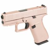 43X, M.O.S, Striker Fired, Semi-automatic, Polymer Frame Pistol, Sub-Compact, 9MM, 3.41" Barrel, Custom Rose Gold Cerakote Finish by Skydas, Fixed Sights, 10 Rounds, 2 Magazines PX4350204FRMOS-RG