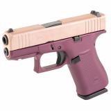 43X, Semi-automatic, Striker Fired, Sub-Compact, 9MM, 3.41", Burnt Bronze, 10 Rounds, 2 Magazines, Fixed Sights, Polymer, Skydas Cerakote UX4350204FRN-BB