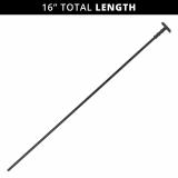 Rifle Rod 20 pack starter kit includes 20 rods and fabric size 15" x 30" RR20SK