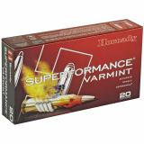Superformance Varmint, 222 Remington, 50 Grain, V-Max, 20 Round Box 8316