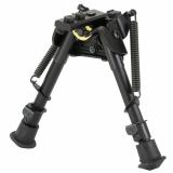 Bipod, Rotating, Black, Leg Notch, 6"-9" S-BRM M-LOK