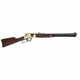 Big Boy, Lever Action Rifle, 357 Magnum/38 Special, 20" Octagon Barrel, Brass Receiver, Large Loop Lever, Fully Adjustable Semi Buckhorn Sights, American Walnut Stock,10 Rounds H006GM
