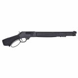 Lever Action Axe, Pistol Grip Firearm, 410 Bore, 2.5" Chamber Only, 15.14" Barrel, Smoothbore, Blued Finish, Synthetic Furniture, Fiber Optic Sight, 5 Rounds H018XAH-410